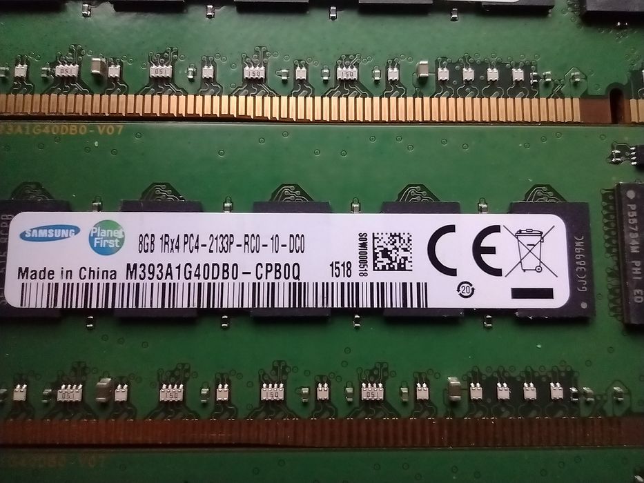 Серверная память  DDR4 16Gb / 8Gb /4Gb DDR3 16/8 Gb ECC reg