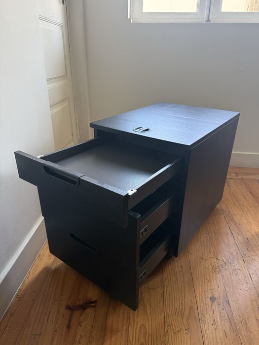 Bloco de gavetas c/ rodízios Ikea Galant