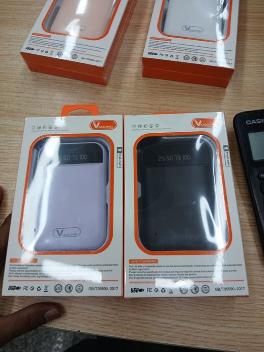 Power Bank com carregador  VIKING 6000mAh Mini Brigh