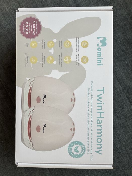 Laktator muszlowy Momini twinharmony