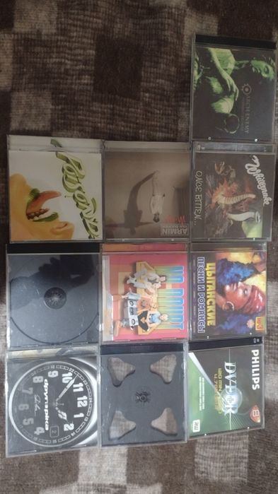 СД диски коробки