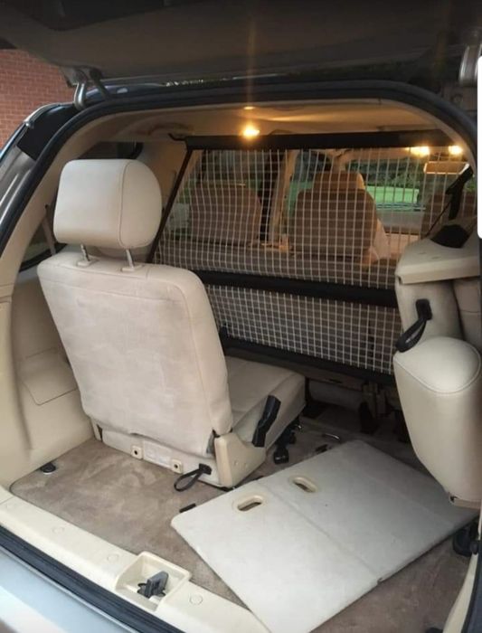 Fotele 3 rząd  kremowa skora ml w163