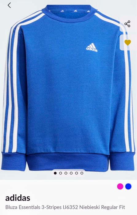 Bluza Adidas rozm. 7/8Y