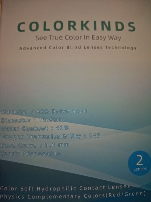 Soczewki dla daltonisty