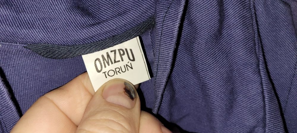 Fartuch nowy nibieski