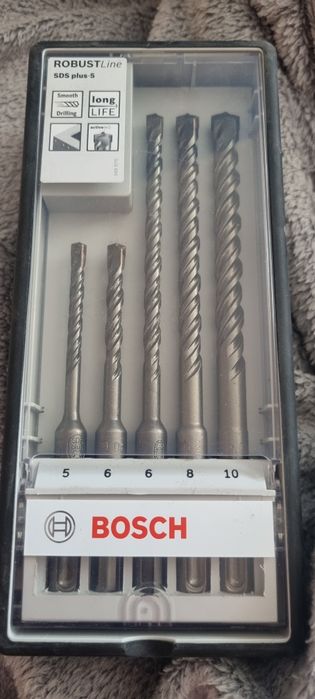 Bosch Zestaw wierteł do betonu SDS plus-7X 5 sztuk