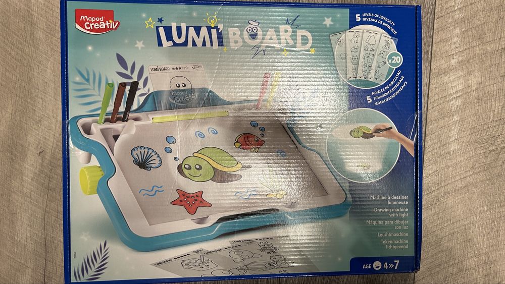 Nowa Lumi board tablica podświetlana do rysowania