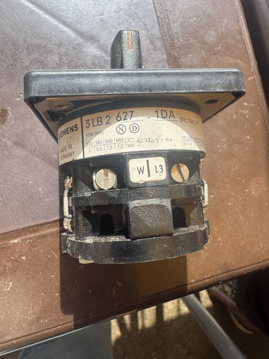 interruptor de comando da Siemens