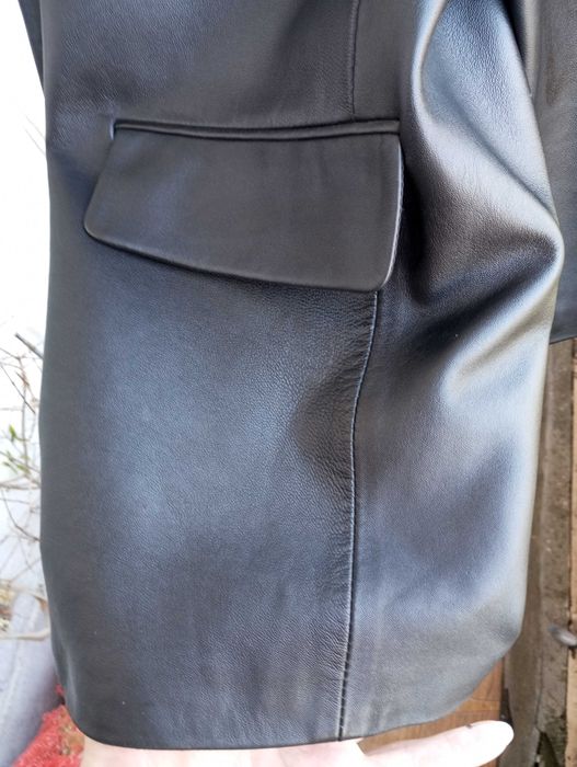 Пиджак кожаный мужской 52-54