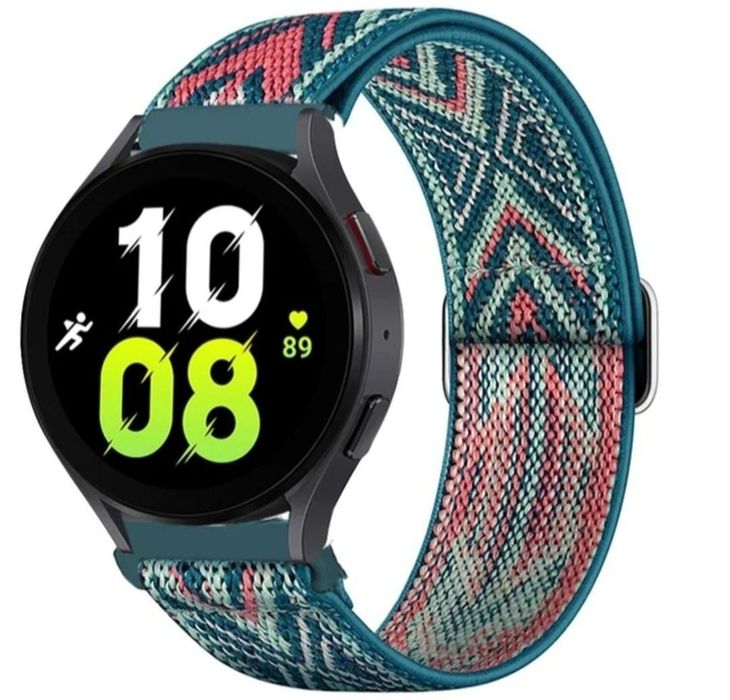 Pasek 20mm do Samsung Galaxy Watch 4/5/6 i Garmin Fenix/Forerunner