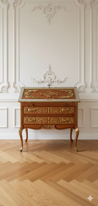 Sekretarzyk Sekretarz Komoda Ludwikowska