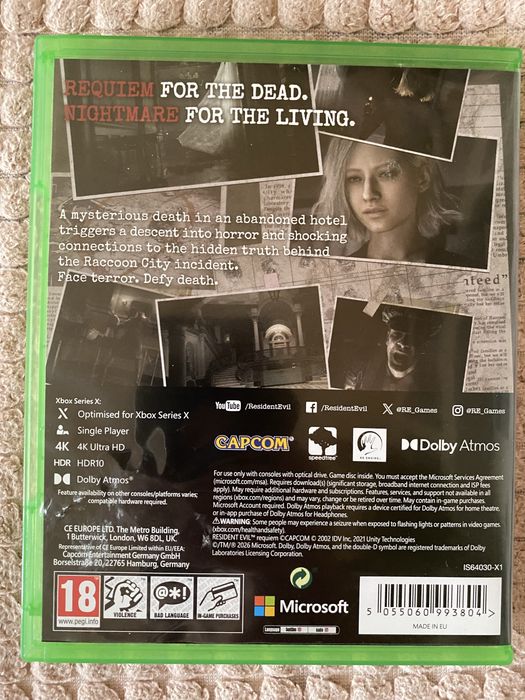 Gra Resident Evil Reqiuem Xbox Series Stan Idealny PL