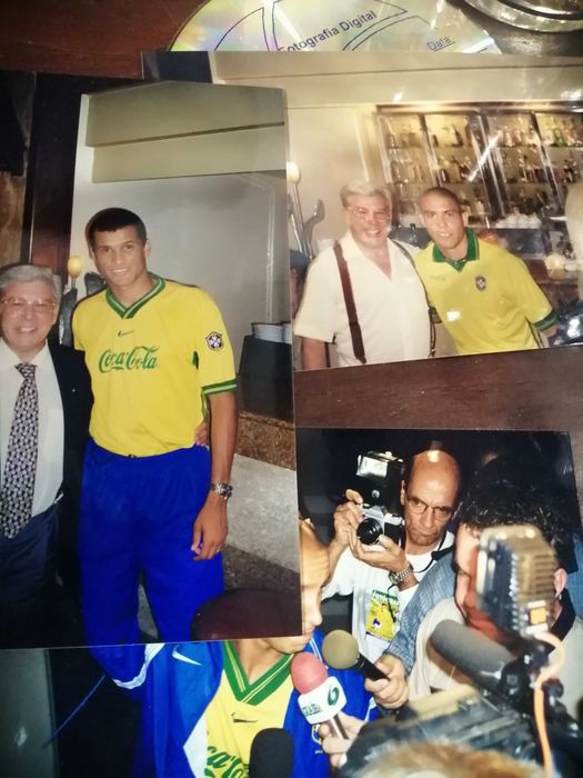 Fotografias jogadores Brasil - Anos 90
