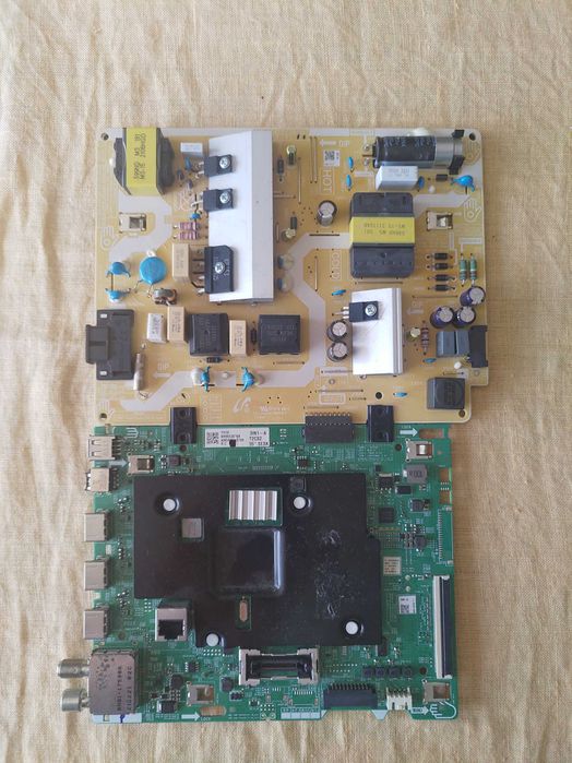 Zestaw części Samsung UE55AU7172U – Płyta główna MAIN bn9653076a + Zasilacz 3IN1 KANT-SU2E