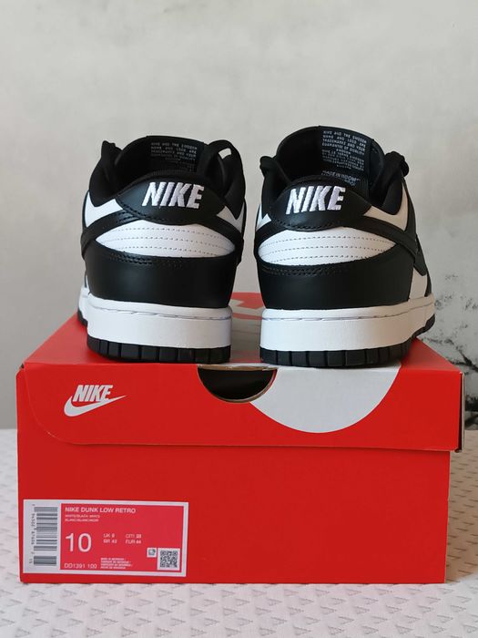 sneakers Nike Dunk Low Retro rozmiar 44 US 10 streetwear kicks panda