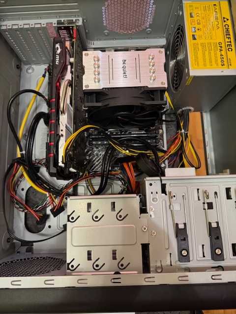 Рабочий ПК / I3 12 100 / GeForce 950 / 16 gb ddr4 / ssd 512 gb