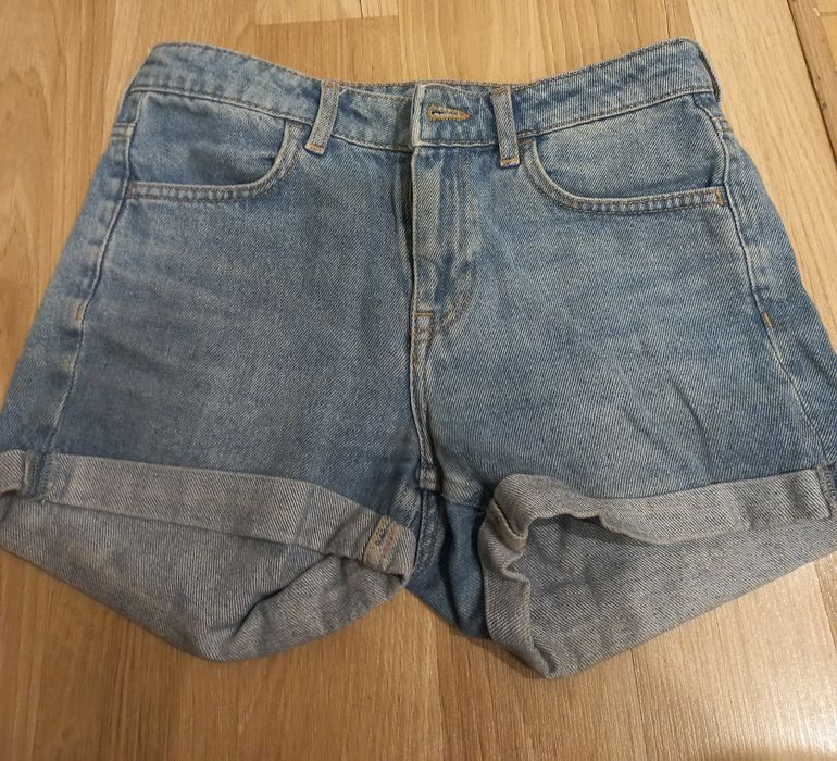 Spodenki jeansowe r 34 H&M