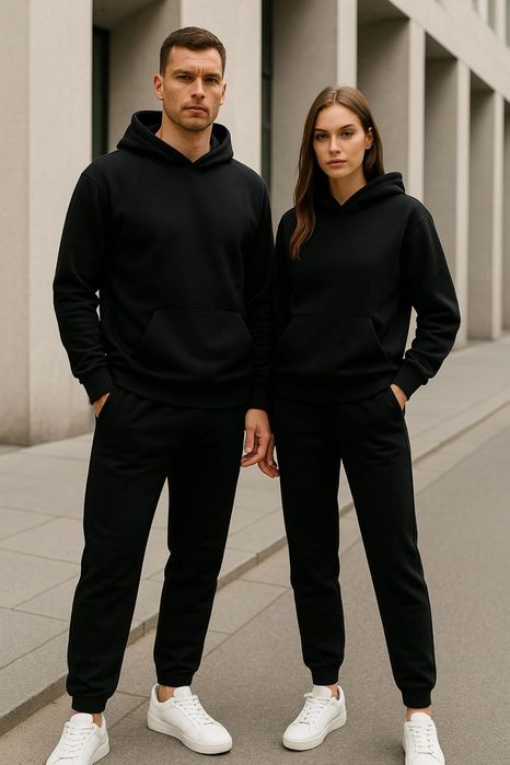 ПАРНИЙ спортивний костюм унісекс база для тренувань прогулянок XS -3XL