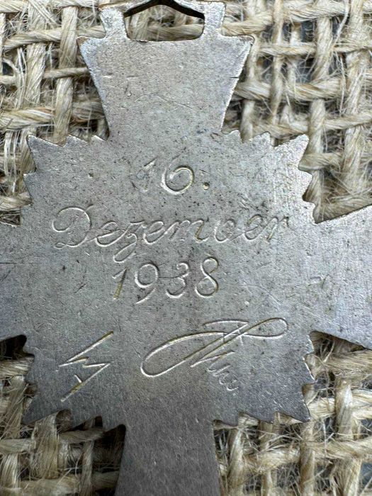krżyz Matki 1938 2j klasy posrebzany original ww2 wh tanio