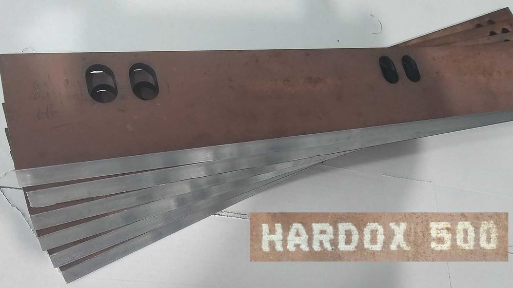 Nóż do hedera Geringhoff w całości Z Hardox 500