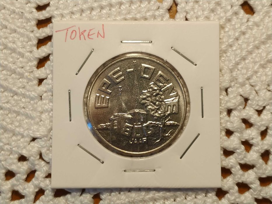 Token 800 anos Epe-Dene 1 daalder 1976
