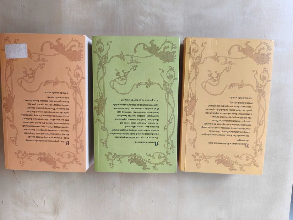 Trylogia Husycka Andrzej Sapkowski – komplet 3 tomów