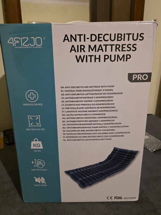 НОВИЙ Польский протипролежневий матрац з компресором 4FIZJO PRO
