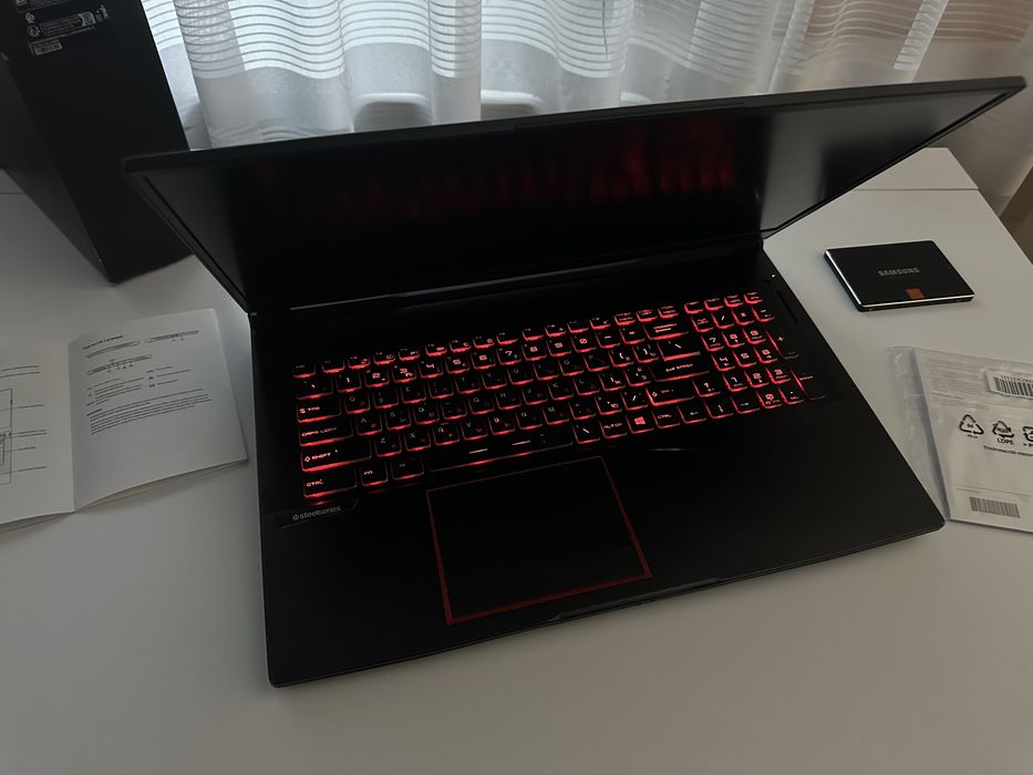 ‼️MSI 17.3‼️RTX2070-8GB/244Hz!/i7-10th/16-GB/Гарантия 30д!!!