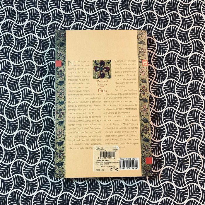 Goa ou o Guardião da Aurora - Richard Zimler