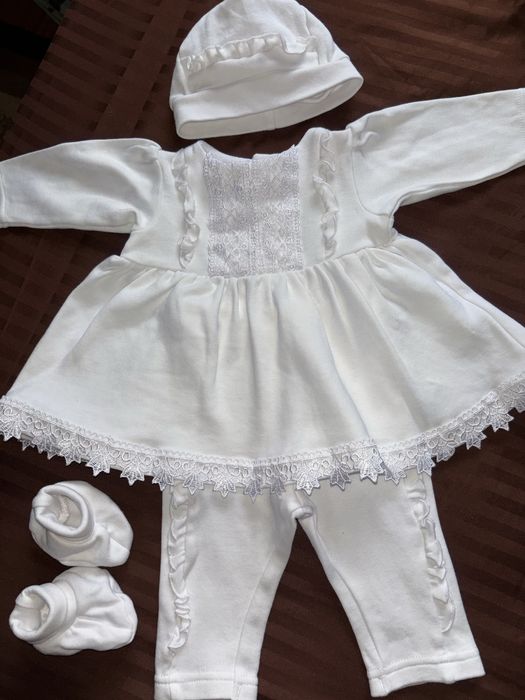 Костюм на хрещення для дівчинки, 62 розмір, Little angel