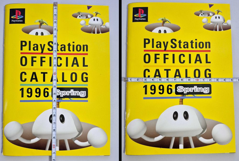 PlayStation OFFICIAL CATALOG 1996 Spring