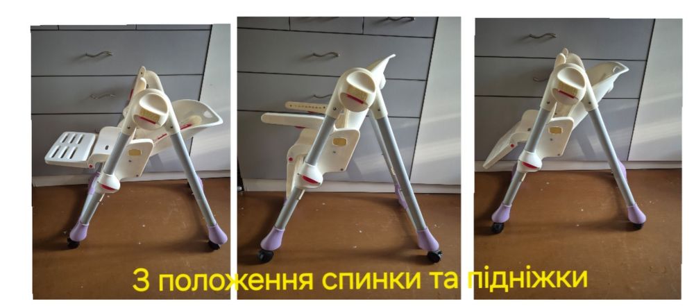 chicco polly Стільчик для годування chicco poly