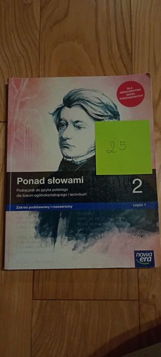 Ponad słowami 2 cz. 1 poziom podstawowy i rozszerzony