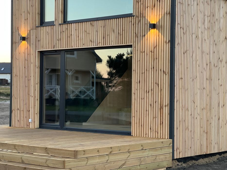 Domek na zgłoszenie całoroczny 40m2 z piętrem, dwie sypialnie