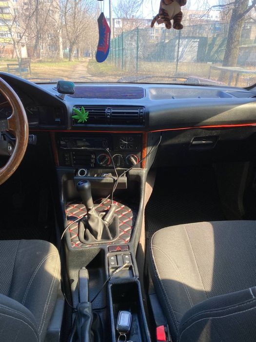 Bmw e34 2.5 газ бензин