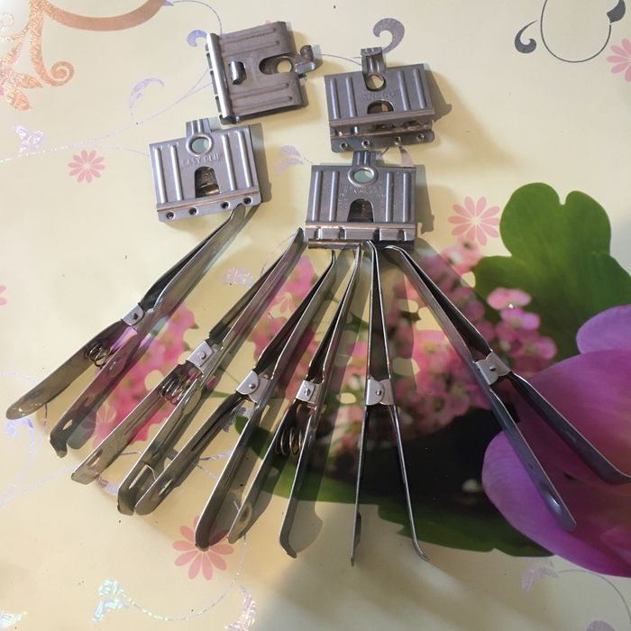 Stare klamry do wywołania zdjęć