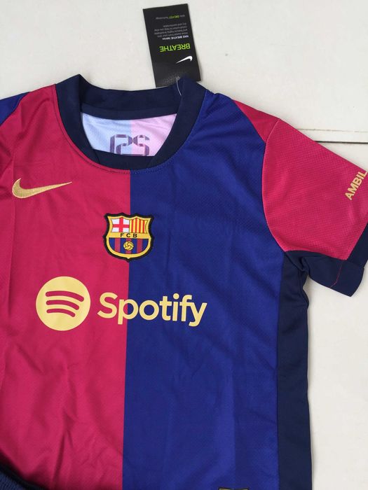 Komplety koszulek dla dzieci FCB Lewandowski HOME R.28