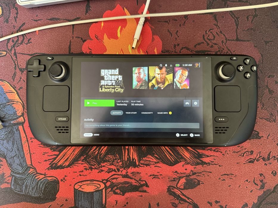 Steam deck 60 + 500 GB