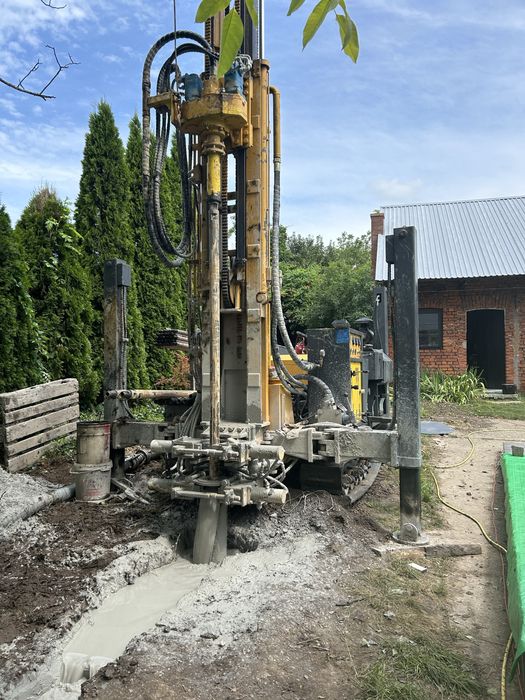 Odwierty pod pompy, studnie, gruntowe pompy ciepła