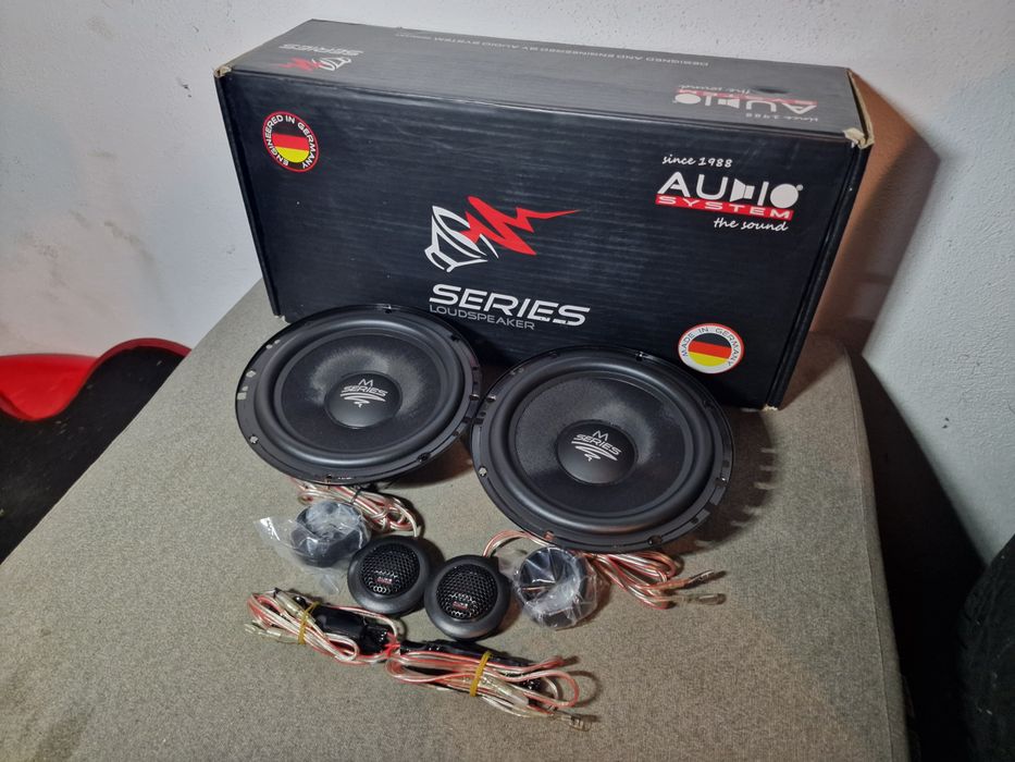 Audio System M 165 Series Głośnik samochodowe Car Audio zestaw dwudrozny Nowe