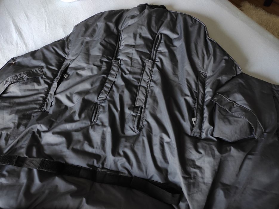 Oryginalny gruby śpiworek do wózka rozbudowany MacLaren rośnie z dziec