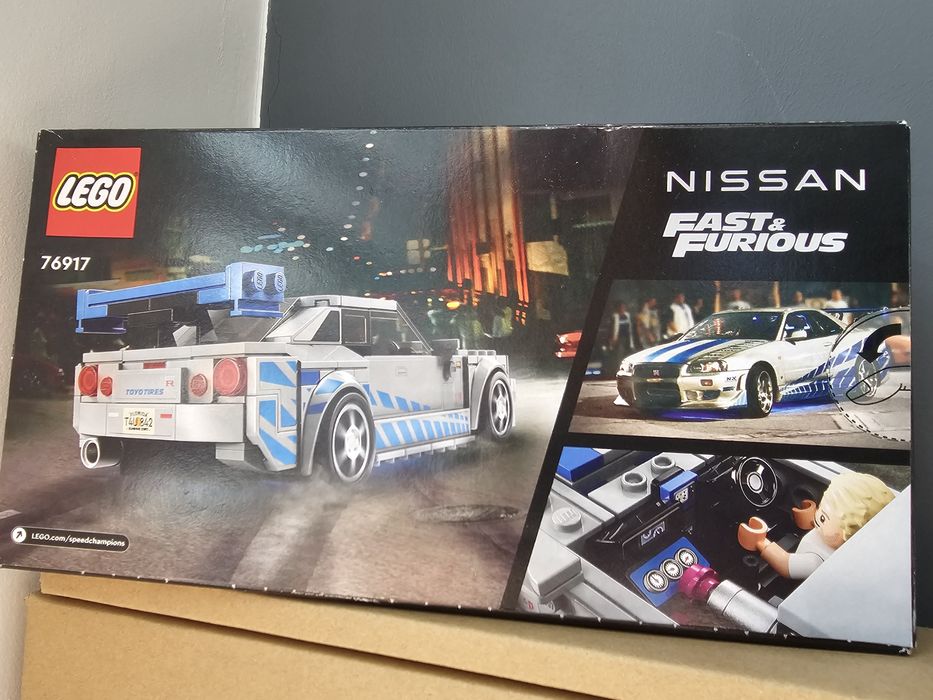 Auto lego nissan gtr szybcy I wściekli