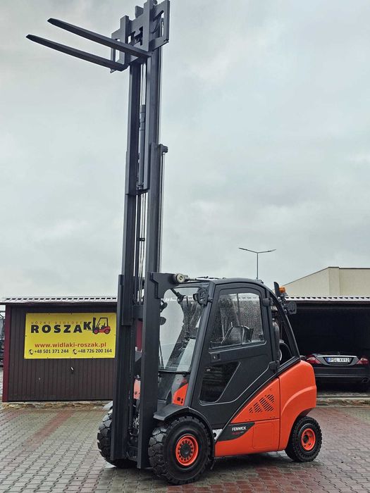 Wózek widłowy Linde H35T-02 Triplex 2020r. LPG 5544h