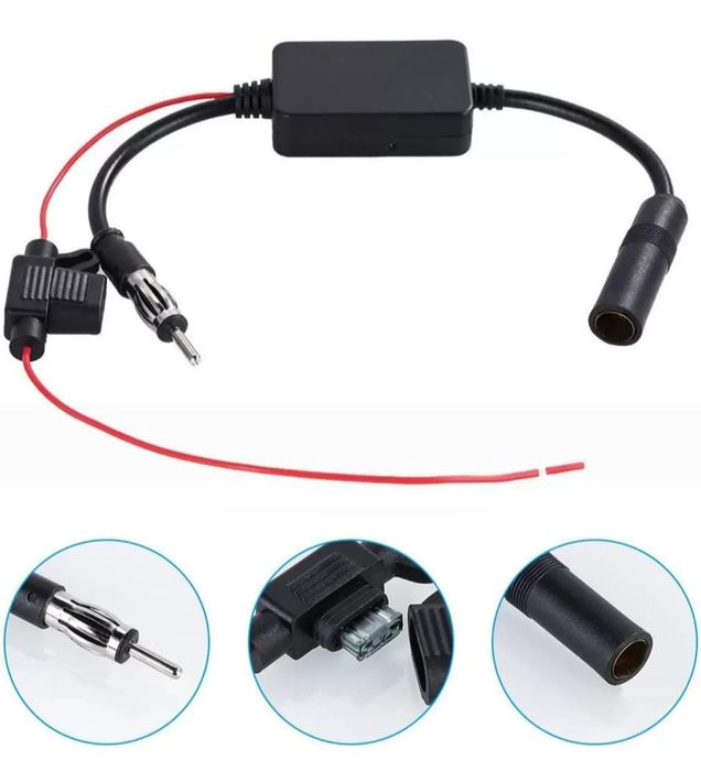 Amplificador antena Auto