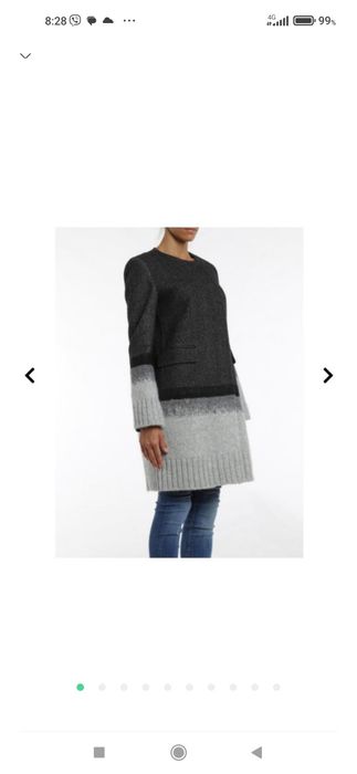 Шерстяне пальто люкс бренд Dondup