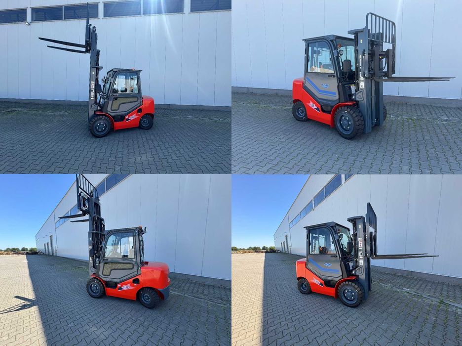 Wózek Widłowy Spalinowy Heli 3,5t Maszt 4,7 Diesel CPCD35-KU20H