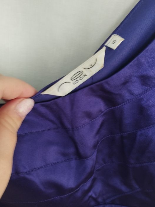 Fioletowa sukienka rozmiar 40