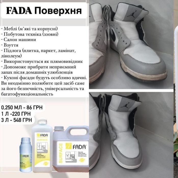 Побутова хімія Фада.