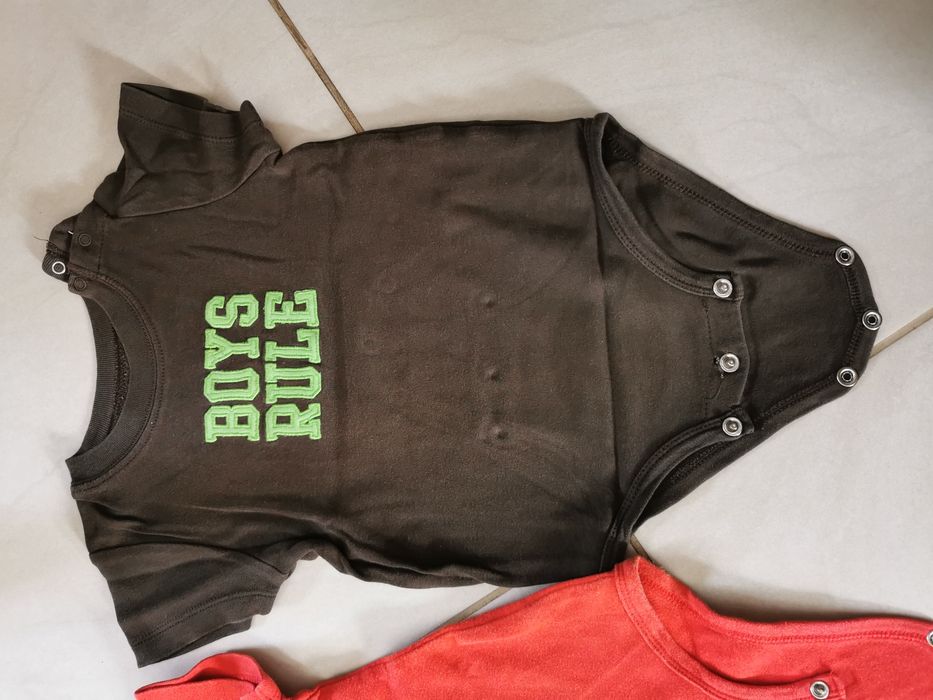 2 pary body dziecięce r. 12-18m