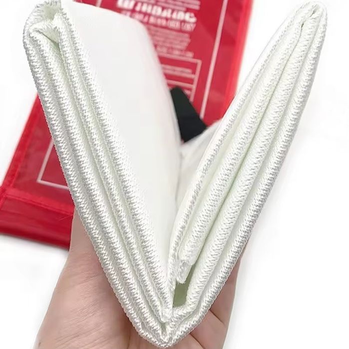 3 Mantas a prova de fogo de fibra 1m x 1m